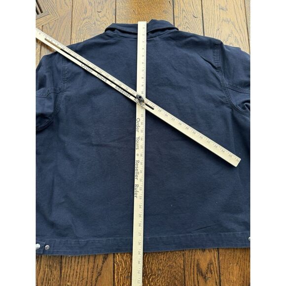 Carhartt Detroit Jacket Washed Navy XXL NWT - Picture 7 of 8